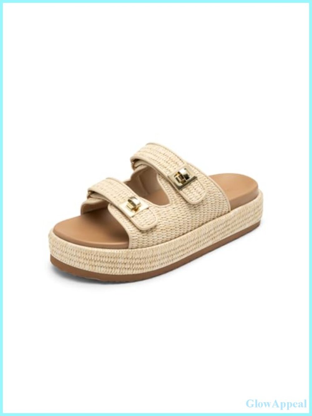 Women's Espadrilles Platform Wedge Sandals Slip-On Comfort